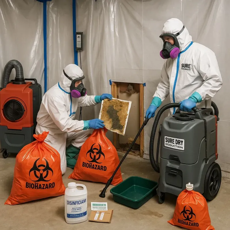Contaminated Water Handling Protocols process in Fortuna Foothills, AZ