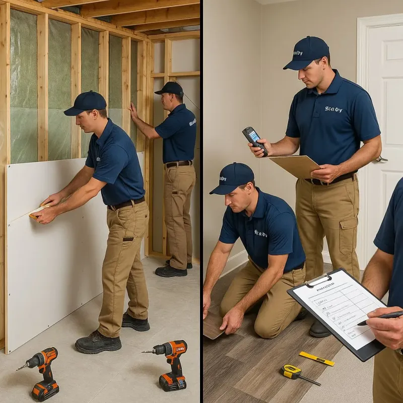 Repairs and Reconstruction process in Fortuna Foothills, AZ